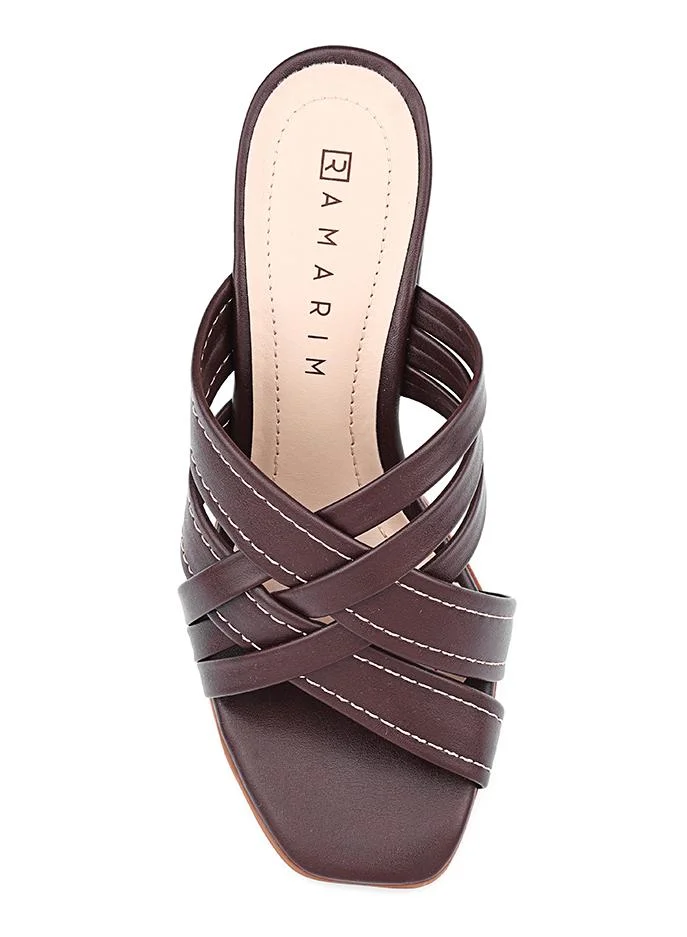 أيقون Women's Versatile Heeled Slip-On